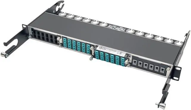 Alt view image 11 of 20 - Tripp Lite N484-12LC 10GbE Pass-Through Cassette - (x12) LC Duplex Female to Female