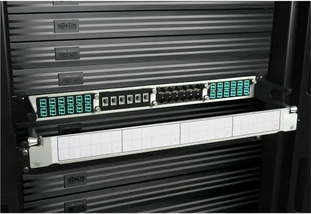 Alt view image 13 of 20 - Tripp Lite N484-12LC 10GbE Pass-Through Cassette - (x12) LC Duplex Female to Female