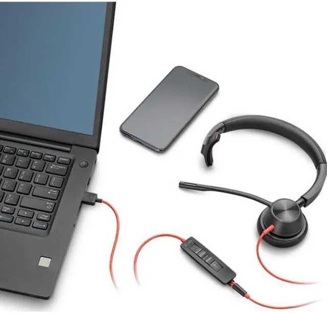 Alt view image 5 of 7 - PLANTRONICS 213928-01 Blackwire 3310, BW3310 USB-A