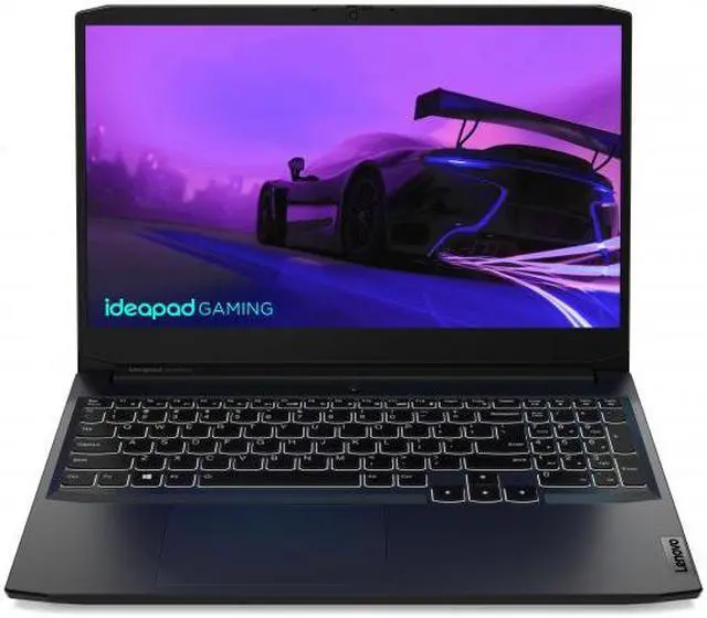 Alt view image 3 of 8 - Lenovo IdeaPad Gaming 3 15.6" 120Hz Gaming Laptop AMD Ryzen 5-5600H 8GB RAM 512GB SSD RTX 3050 4GB GDDR6 Shadow Black