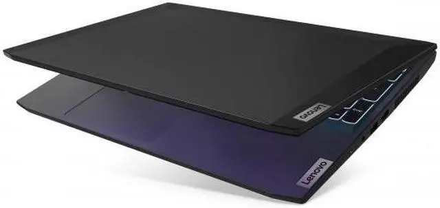 Alt view image 4 of 8 - Lenovo IdeaPad Gaming 3 15.6" 120Hz Gaming Laptop AMD Ryzen 5-5600H 8GB RAM 512GB SSD RTX 3050 4GB GDDR6 Shadow Black