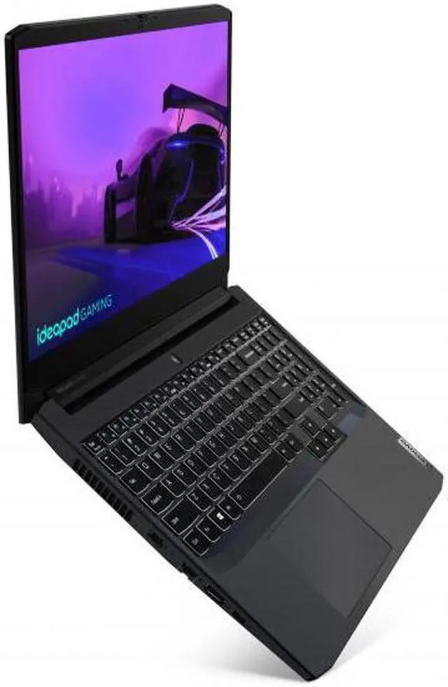 Alt view image 6 of 8 - Lenovo IdeaPad Gaming 3 15.6" 120Hz Gaming Laptop AMD Ryzen 5-5600H 8GB RAM 512GB SSD RTX 3050 4GB GDDR6 Shadow Black