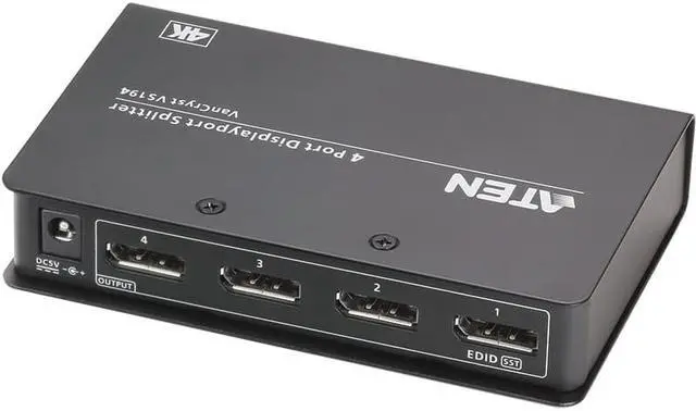 Alt view image 6 of 10 - ATEN 4Port Display Port Splitter