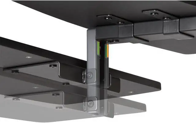 Alt view image 5 of 9 - Kensington Dual Monitor Smart Fit Sit/Stand Workstation (K52796WW)