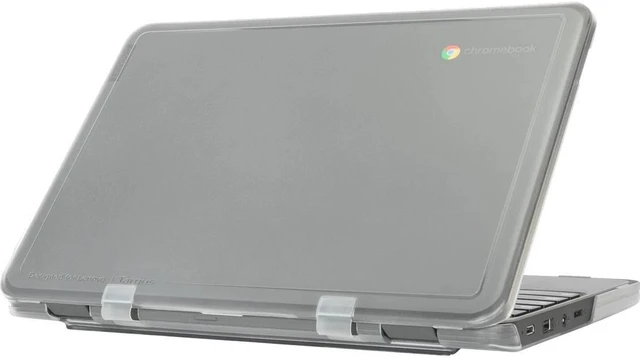 Alt view image 3 of 10 - Targus Case for Lenovo 100e Chromebook Gen 3 / 100w Windows Gen 3 - For Lenovo Chromebook, Notebook - Clear, Translucent - Bump Resistant, Scratch Resistant, Ding Resistant, Water Resistant - Polycarb
