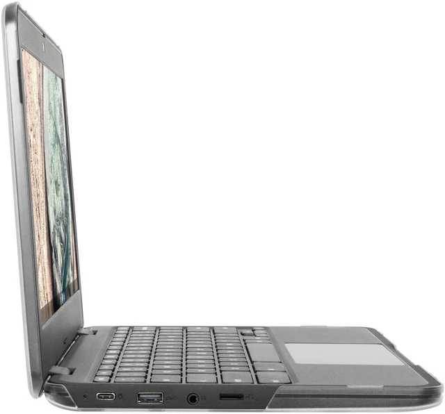 Alt view image 5 of 10 - Targus Case for Lenovo 100e Chromebook Gen 3 / 100w Windows Gen 3 - For Lenovo Chromebook, Notebook - Clear, Translucent - Bump Resistant, Scratch Resistant, Ding Resistant, Water Resistant - Polycarb