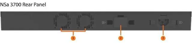 Alt view image 2 of 9 - SonicWall NSa 3700, Network Security Appliance Only | 02-SSC-4326