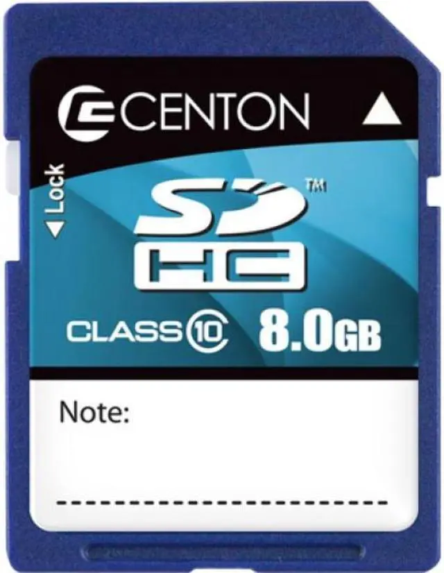 Alt view image 3 of 4 - Centon 8 GB Secure Digital High Capacity (SDHC) - 1 Card