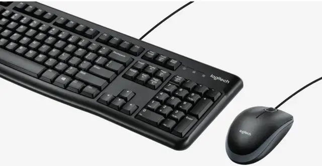 Alt view image 6 of 18 - Logitech MK120 Corded Keyboard And Mouse Combo 920010020