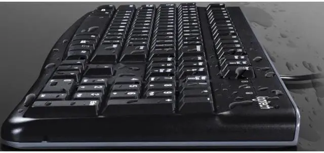 Alt view image 7 of 18 - Logitech MK120 Corded Keyboard And Mouse Combo 920010020