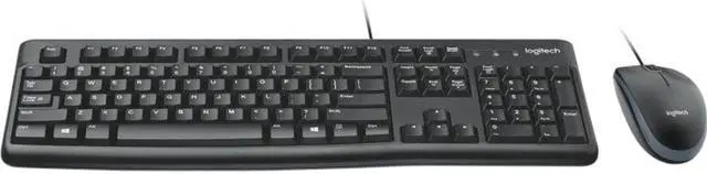 Alt view image 10 of 18 - Logitech MK120 Corded Keyboard And Mouse Combo 920010020