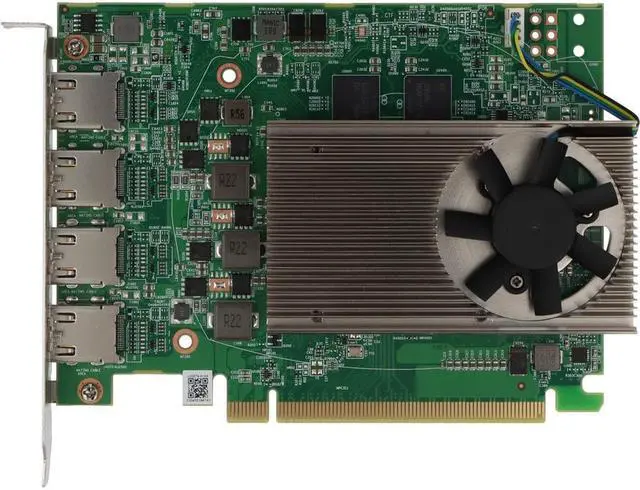 Alt view image 5 of 8 - VisionTek AMD Radeon RX 550 4GB GDDR5 4xHDMI Graphics Card 901459