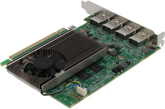 Alt view image 8 of 8 - VisionTek AMD Radeon RX 550 4GB GDDR5 4xHDMI Graphics Card 901459