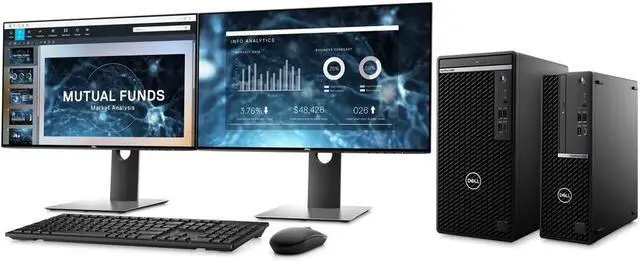 Alt view image 2 of 10 - Dell OptiPlex 5000 5090 Desktop Computer - Intel Core i5 11th Gen i5-11500 Hexa-core (6 Core) 2.70 GHz - 16 GB RAM DDR4 SDRAM - 256 GB M.2 PCI Express NVMe 3.0 x4 SSD - Small Form Factor - Intel Q570