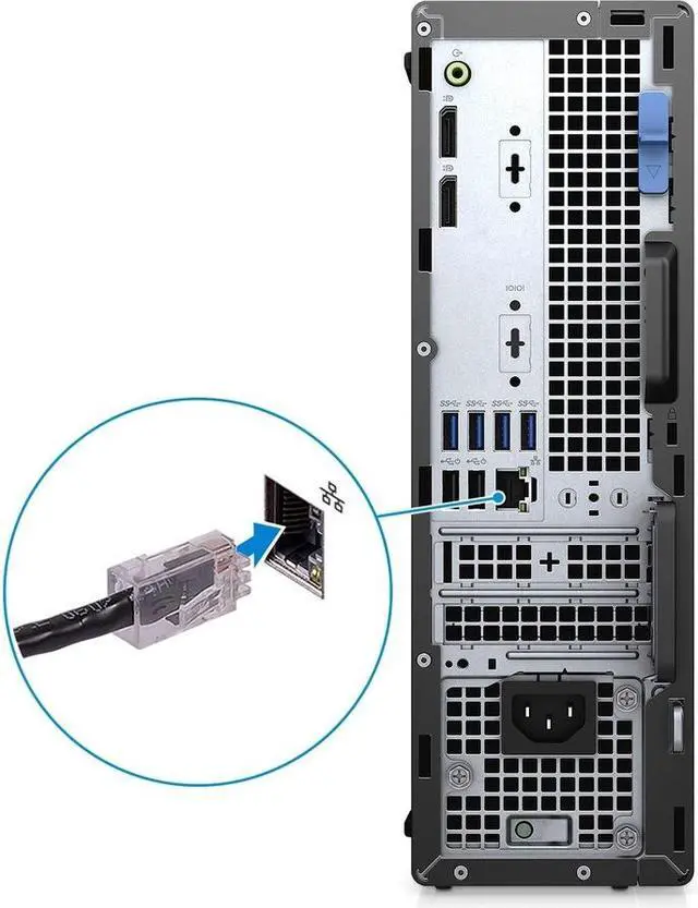 Alt view image 7 of 10 - Dell OptiPlex 5000 5090 Desktop Computer - Intel Core i5 11th Gen i5-11500 Hexa-core (6 Core) 2.70 GHz - 16 GB RAM DDR4 SDRAM - 256 GB M.2 PCI Express NVMe 3.0 x4 SSD - Small Form Factor - Intel Q570