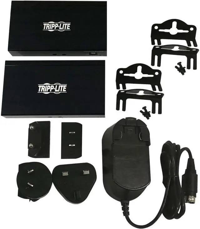 Alt view image 3 of 20 - Tripp Lite DisplayPort Over Cat6 Extender Kit KVm Support USB 4K Poc TAA