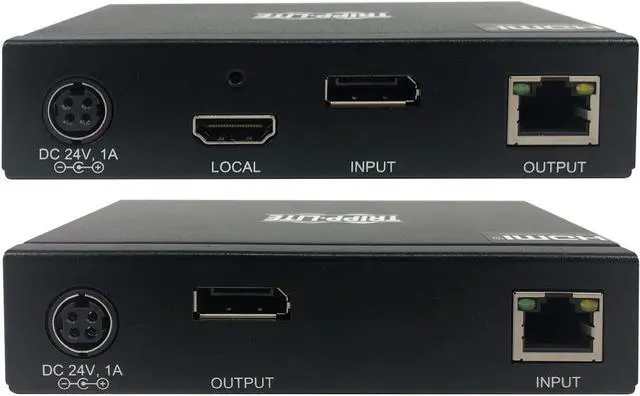Alt view image 6 of 20 - Tripp Lite DisplayPort Over Cat6 Extender Kit KVm Support USB 4K Poc TAA