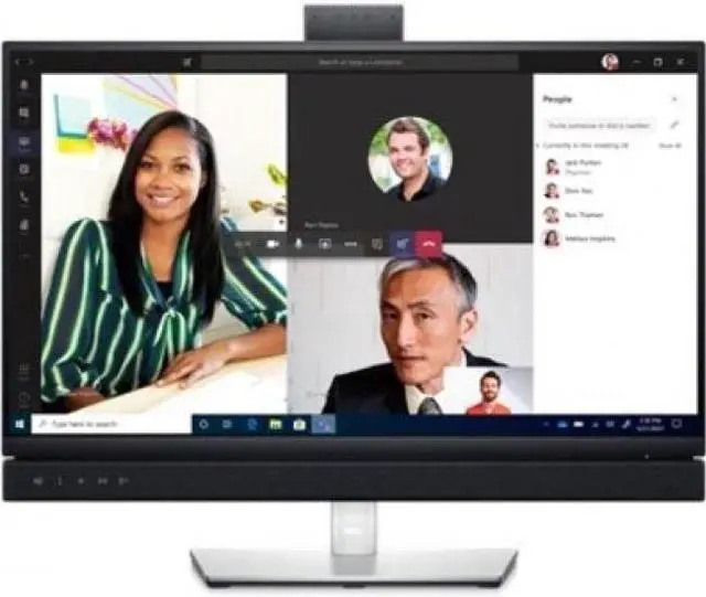 Alt view image 8 of 20 - Dell C2422HE 24" 1920x1080 Full HD 5MP Camera Video Conferencing Monitor