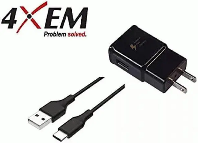 Alt view image 2 of 6 - 4XEM Samsung USB-C 6' Charger Kit Black
