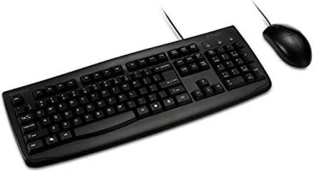 Alt view image 2 of 8 - Kensington Pro Fit Washable Wired Desktop Keyboard and Mouse Set K70316US