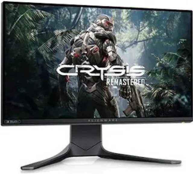 Alt view image 2 of 20 - Dell Alienware AW2521H 24.5" Full HD 1920 x 1080 360 Hz (Native with DP), 240 Hz (Native with HDMI) 1 ms (GtG) HDMI, DisplayPort, USB, Audio NVIDIA G-Sync Fast IPS Gaming Monitor