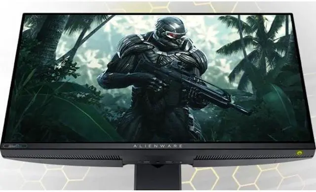 Alt view image 5 of 20 - Dell Alienware AW2521H 24.5" Full HD 1920 x 1080 360 Hz (Native with DP), 240 Hz (Native with HDMI) 1 ms (GtG) HDMI, DisplayPort, USB, Audio NVIDIA G-Sync Fast IPS Gaming Monitor
