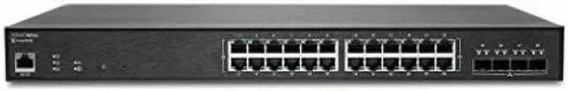 Alt view image 2 of 17 - SonicWall SWS14-24FPOE Ethernet Switch 24 Ports - Manageable - Gigabit Ethernet, 10 Gigabit Ethernet - 10/100/1000Base-T, 10GBase-X - 2 Layer Supported - Modular - 500.40 W Power Consumption 02SSC8377