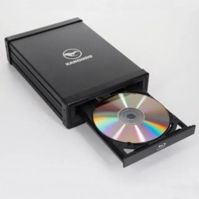 Alt view image 6 of 15 - Kanguru U3-BDRW-16X Blu-ray Writer External Black TAA Compliant U3BDRW16X