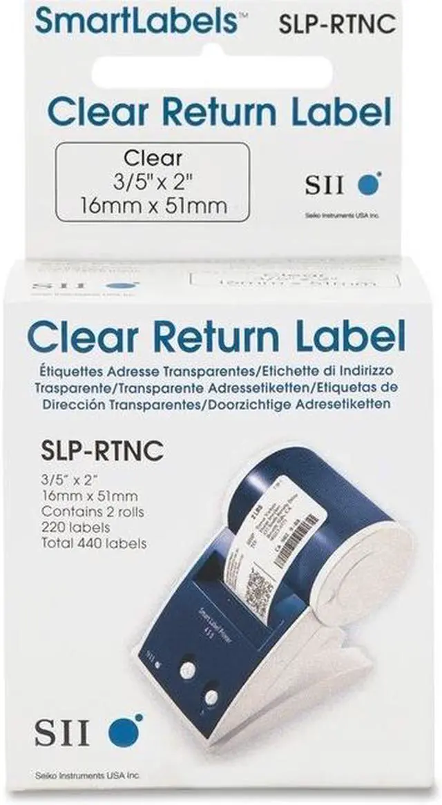 Alt view image 4 of 9 - Seiko SLP-RTNC Paper