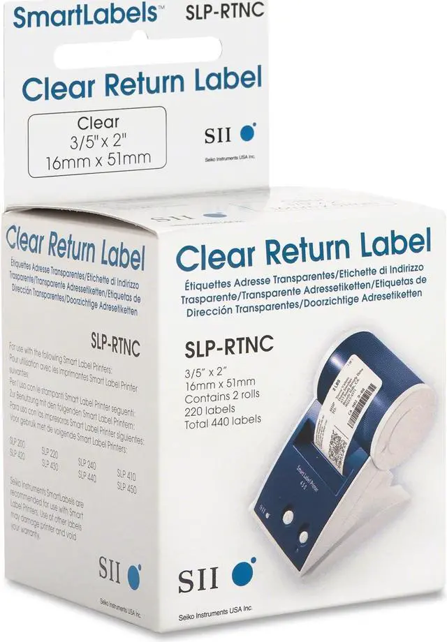 Alt view image 6 of 9 - Seiko SLP-RTNC Paper