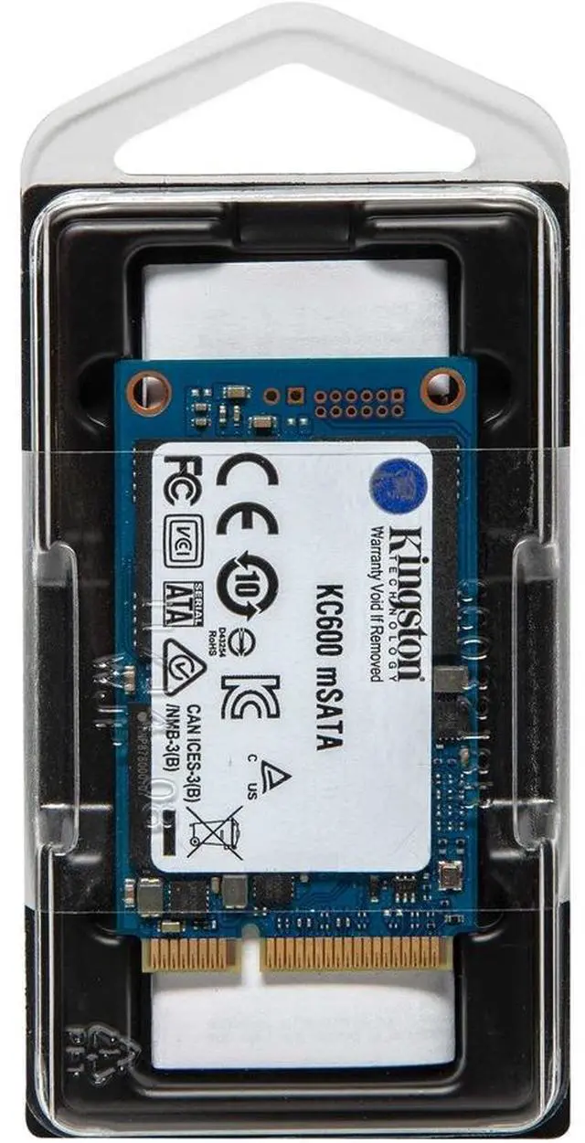 Alt view image 6 of 20 - Kingston 512G SSD KC600 SATA3 MSATA