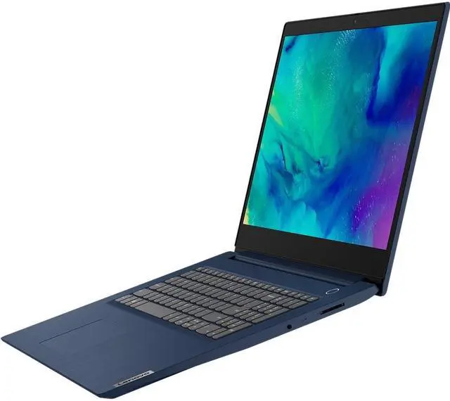 Alt view image 7 of 10 - Lenovo IdeaPad 3 17.3" Laptop Intel Core i7-1065G7 8GB RAM 256GB SSD Abyss Blue - 10th Gen i7-1065G7 Quad-core - In-plane Switching (IPS) Technology - Windows 10 Home - 7.4 hr battery life