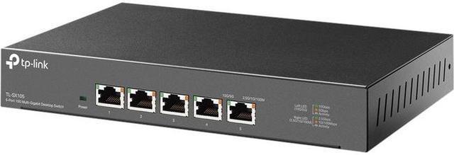 TP-Link TL-SX105 5-Port 10G Unmanaged Network Switch TL-SX105