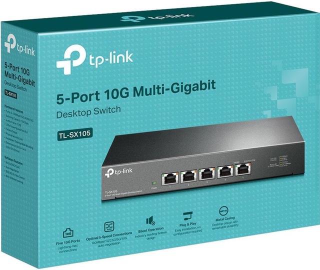 Tp-link TL-ST1005 10gbps switch ports Ethernet switch Plug and play all  5*10g