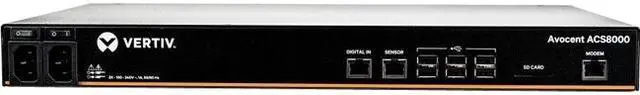 Alt view image 8 of 16 - Avocent ACS 8000 48-Port Advanced Console Server