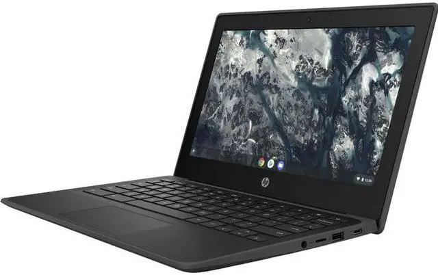Alt view image 2 of 10 - HP Chromebook 11MK G9 EE 11.6" Touchscreen Rugged Chromebook - HD - 1366 x 768 - ARM Cortex A73 Octa-core (8 Core) 2 GHz - 4 GB RAM - 32 GB Flash Memory