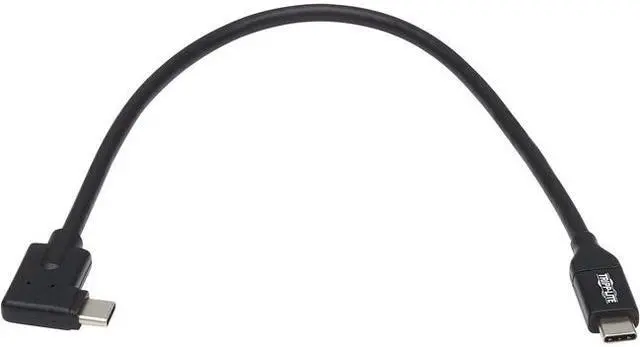 Alt view image 2 of 17 - USB C Cable USB 3.2 Gen 1 Right-Angle 60W PD Charging M/M 1ft