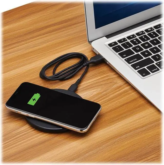 Alt view image 8 of 11 - Tripp Lite Wireless Charging Pad 15W for Smartphones Ipads Androids Black U280Q01FLBK2