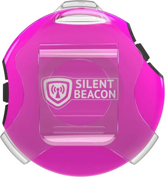 Alt view image 13 of 20 - Silent Beacon Personal Emergency Response Communicator SB101CP1, Pink