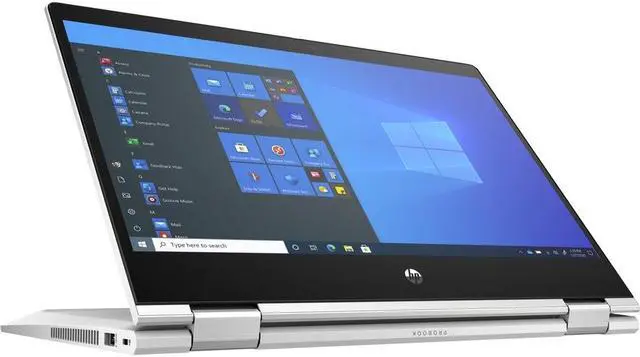 Alt view image 3 of 20 - HP ProBook x360 435 G8 13.3" Touchscreen 2 in 1 Notebook - Full HD - 1920 x 1080 - AMD Ryzen 3 5400U Quad-core (4 Core) 2.60 GHz - 8 GB RAM - 256 GB SSD - Pike Silver Aluminum - AMD SoC - Windows