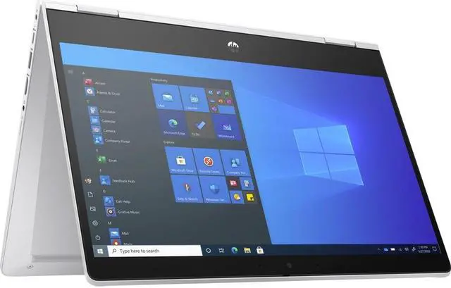 Alt view image 5 of 20 - HP ProBook x360 435 G8 13.3" Touchscreen 2 in 1 Notebook - Full HD - 1920 x 1080 - AMD Ryzen 3 5400U Quad-core (4 Core) 2.60 GHz - 8 GB RAM - 256 GB SSD - Pike Silver Aluminum - AMD SoC - Windows