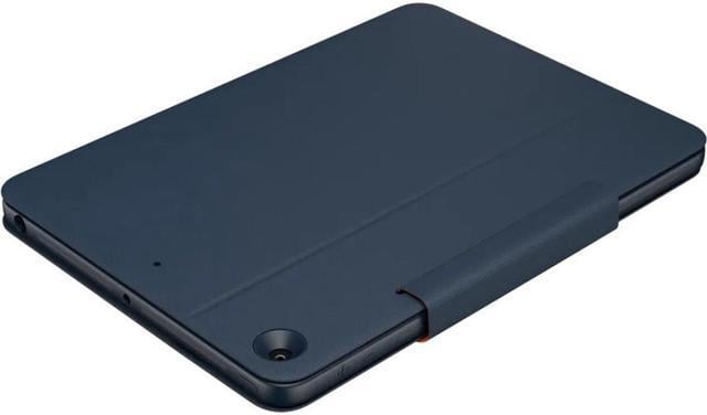 Alt view image 5 of 11 - Logitech Combo 3 Rugged Keyboard/Cover Case for iPad 8th Gen Blue 920009320