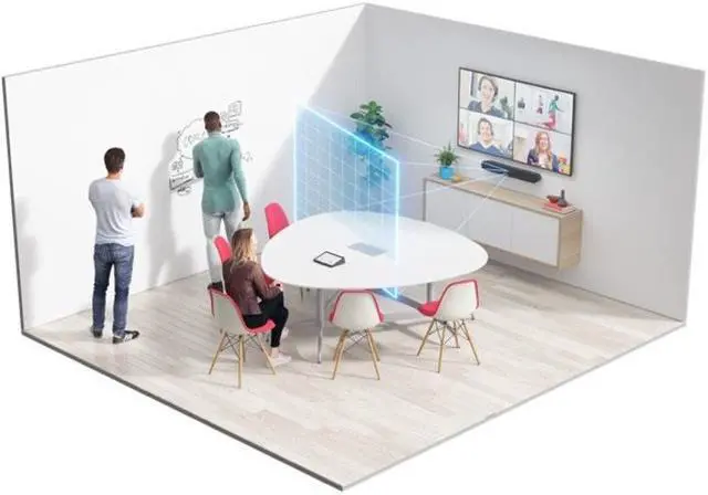 Alt view image 4 of 5 - Logitech Rally Bar Mini, Premier Video Bar for small meeting rooms | 960-001336