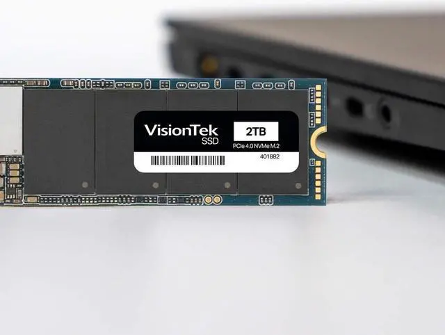 Alt view image 3 of 5 - VisionTek 2TB M.2 2280 PCIe 4.0 x4 Internal Solid State Drive 901413