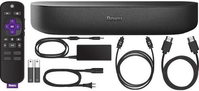 Alt view image 7 of 20 - Roku 9102R Streambar HD/4K/HDR/Dolby Audio Stereo Soundbar