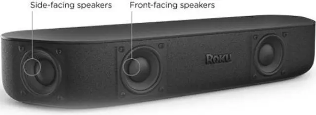 Alt view image 8 of 20 - Roku 9102R Streambar HD/4K/HDR/Dolby Audio Stereo Soundbar