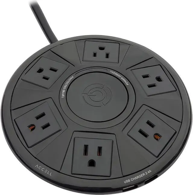 Alt view image 5 of 17 - 6'CRD SRG PRTCT USB CHRG