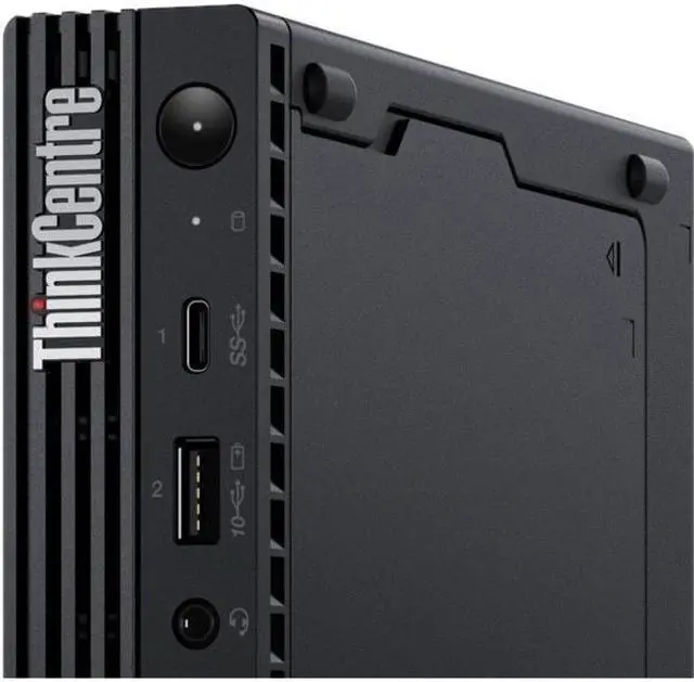 Alt view image 4 of 18 - Lenovo ThinkCentre M70q Gen 2 11MY001RUS Desktop Computer - Intel Core i5 11th Gen I5-11400T Hexa-core (6 Core) 1.30 GHz - 8 GB RAM DDR4 SDRAM - 128 GB M.2 PCI Express NVMe SSD - Tiny - Black - Intel