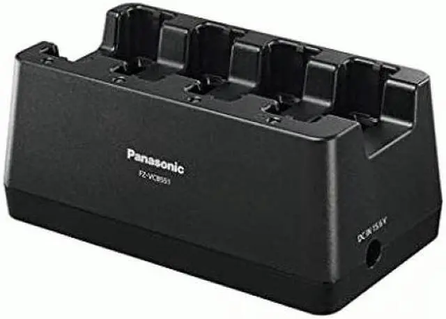 Alt view image 2 of 7 - Panasonic 4-Bay Battery Charger FZVCB551M