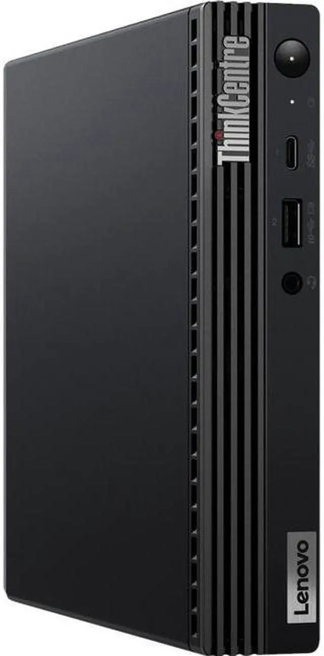 Main image of Lenovo ThinkCentre M70q Gen 2 11MY000TUS Desktop Computer - Intel Core i3 10th Gen I3-10105T Quad-core (4 Core) 3 GHz - 8 GB RAM DDR4 SDRAM - 128 GB M.2 PCI Express NVMe SSD - Tiny - Black - Intel B56